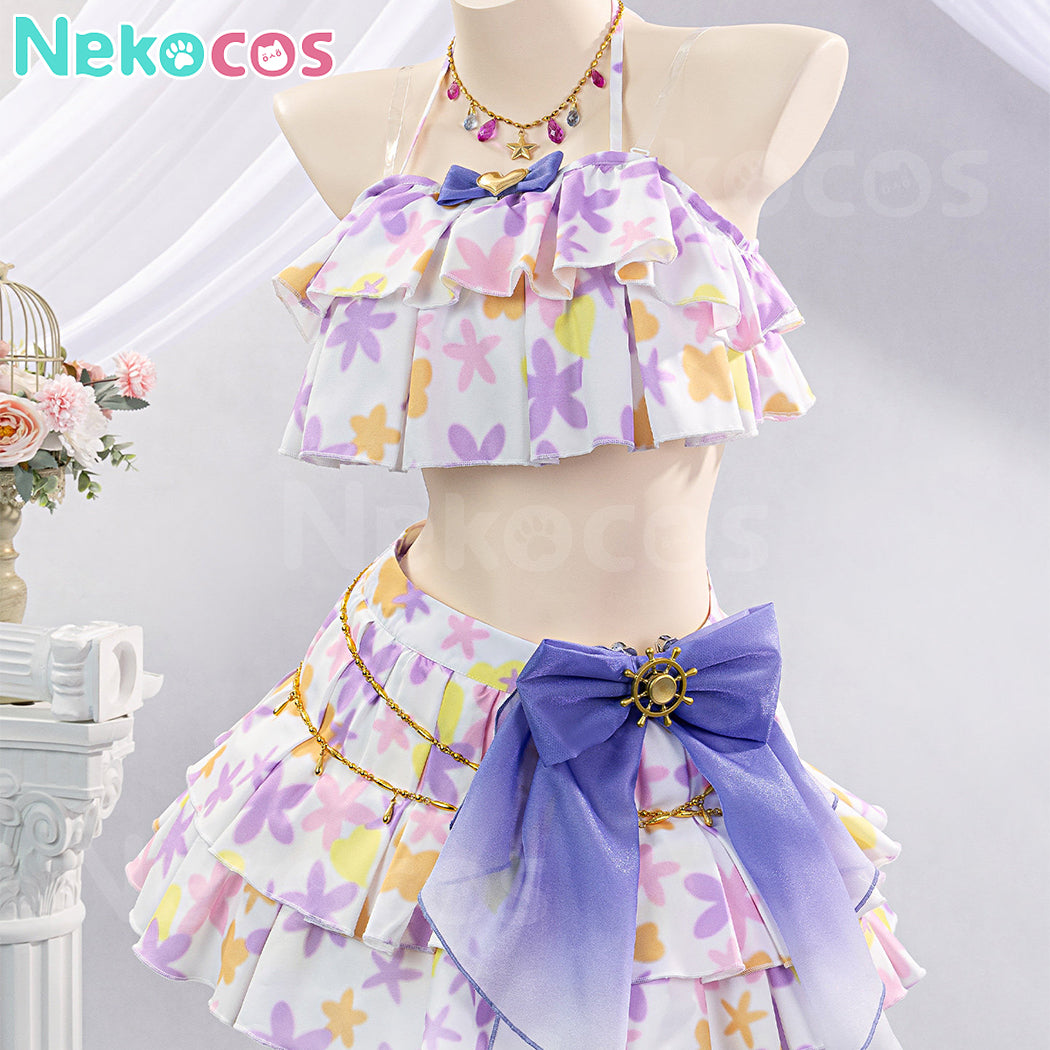 【Nekocos】Game Uma Musume Pretty Derby Cosplay Vivlos Swimsuit Cosplay Costume | Custom-Tailor
