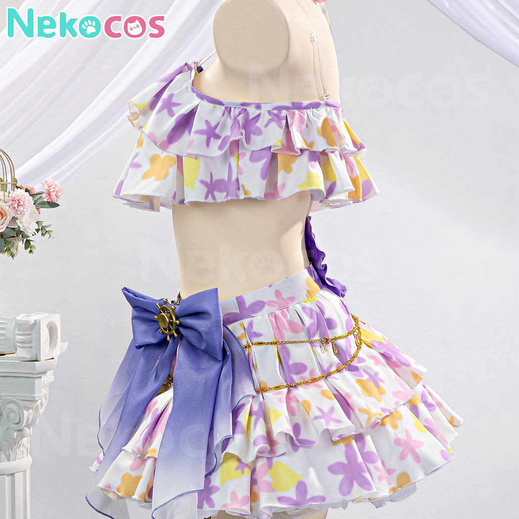 【Nekocos】Game Uma Musume Pretty Derby Cosplay Vivlos Swimsuit Cosplay Costume | Custom-Tailor