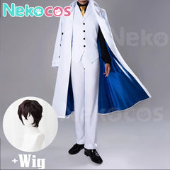 【Nekocos】Anime Cosplay Dazai Osamu Theater Version Cosplay Costume Premium Edition | Custom-TailorAnime,Bungo Stray Dogs,Costume