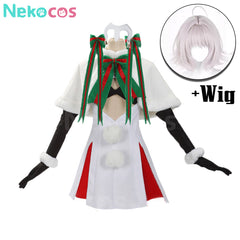 【Nekocos】Game Cosplay Christmas Joan of Arc Santa Cosplay Costume | Custom-TailorCostume,Fate Grand Order,Game