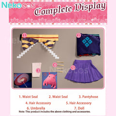 Kaguya Anime Cosplay Costume - Custom Tailored DesignAnime,Cosmic Princess Kaguya!,Costume