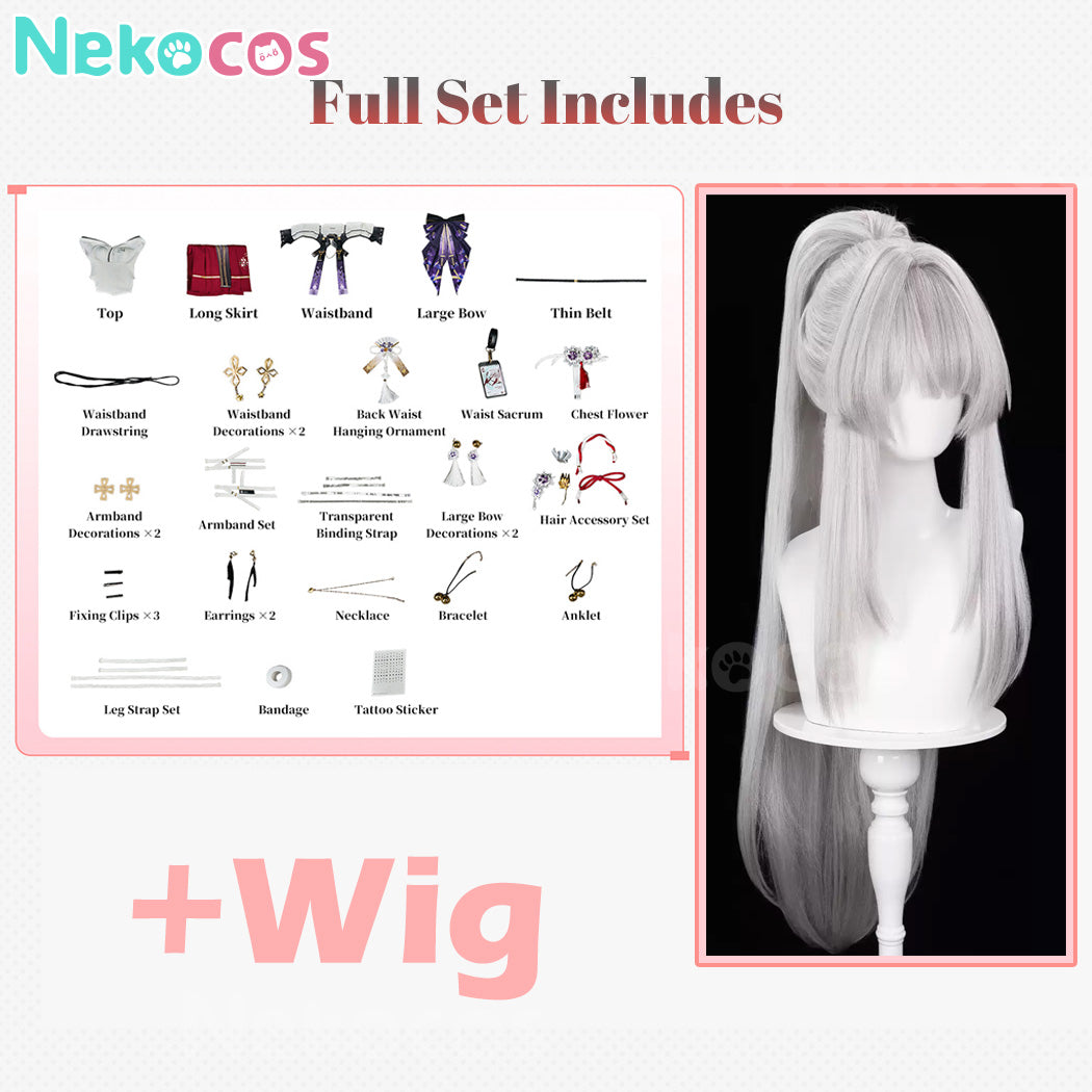 【Nekocos】Game Wuthering Waves Cosplay Hiyuki Cosplay Costume Premium Edition | Custom-Tailor