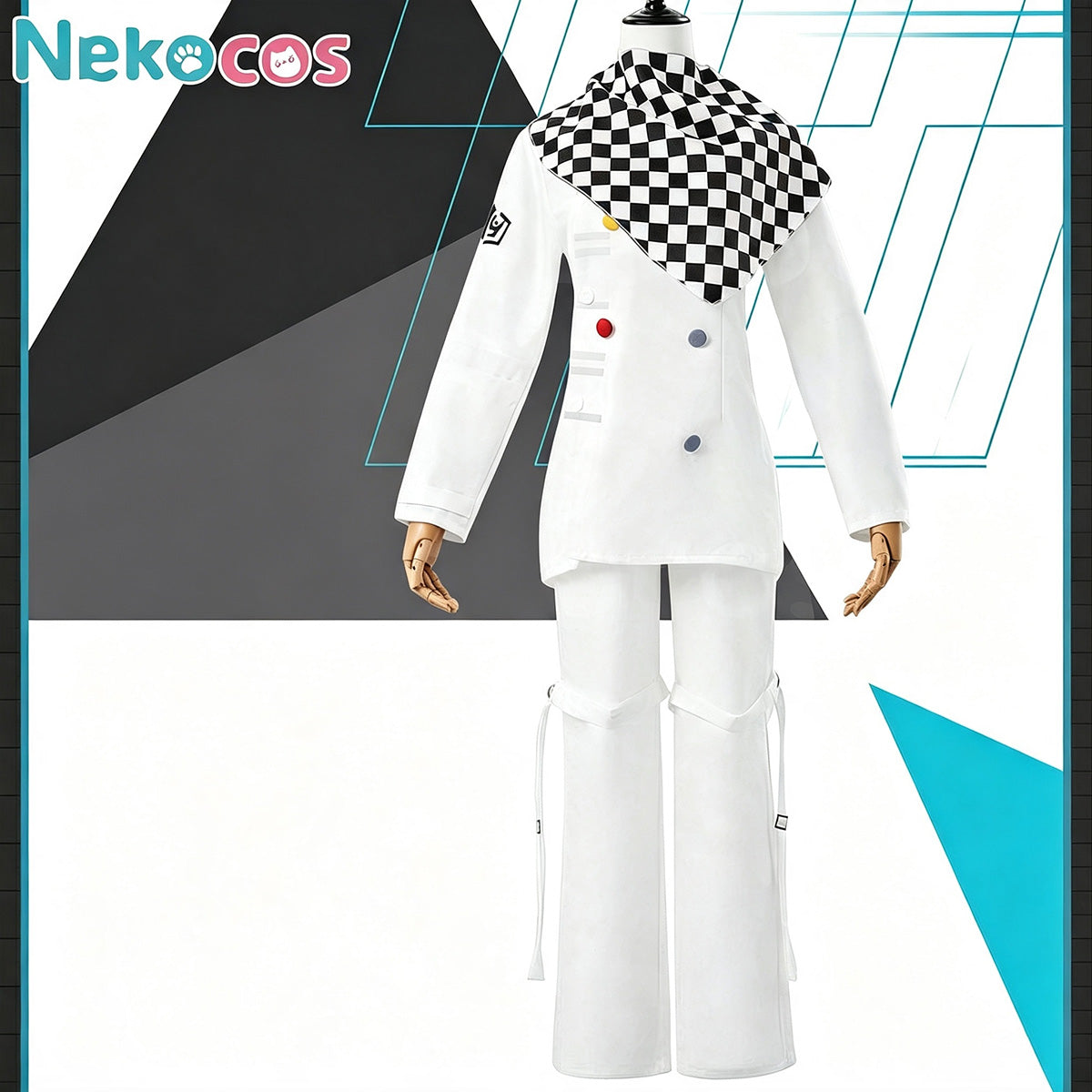 Kokichi Oma Cosplay Costume - President Ver In StockCostume,Danganronpa,Game