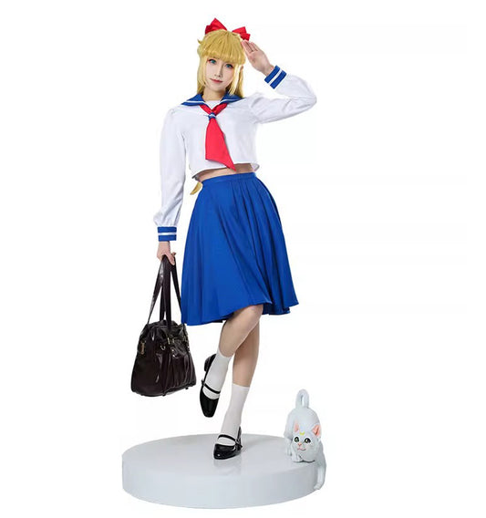 【Nekocos】Anime Sailor Moon Crystal Cosplay Sailor Venus Minako Aino Uniform Cosplay Costume | In Stock
