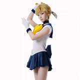 【Nekocos】Anime Sailor Moon Cosplay Sailor Uranus Haruka Tenou Battle Suit Cosplay Costume Premium Edition | In Stock