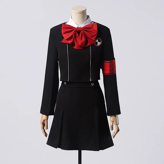 【Nekocos】Game Persona 5 Cosplay Aegis/Aigis Gekkoukan High School Cosplay Costume | In Stock