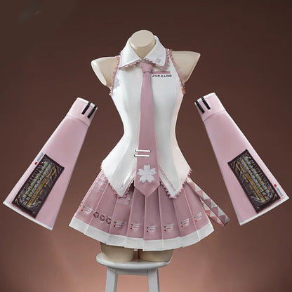 【Nekocos】Vocaloid Hatsune Miku Cosplay Pink Miku Cosplay Costume Premium Edition | Pre-Sale