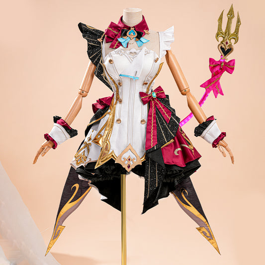 【Nekocos】Game Genshin Impact Cosplay Escoffier Costume Premium Edition | Pre-Sale