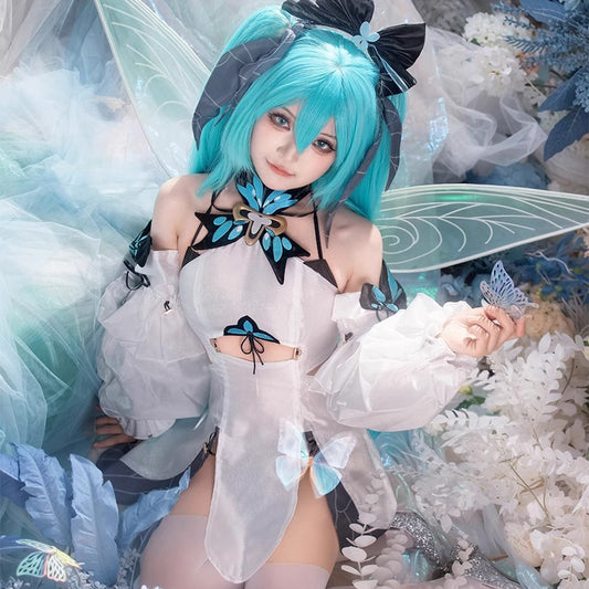 【Nekocos】Vocaloid Hatsune Miku Cosplay Miku Chinese style Cosplay Costume | In Stock