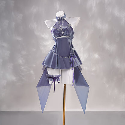 【Nekocos】Game NIKKE：The Goddess of Victory & NEON GENESIS EVANGELION Cosplay Ayanami Rei Cosplay Costume | Pre-Sale