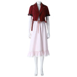 【Nekocos】Game Final Fantasy VII Cosplay Remake Aerith Cosplay Costume | In Stock