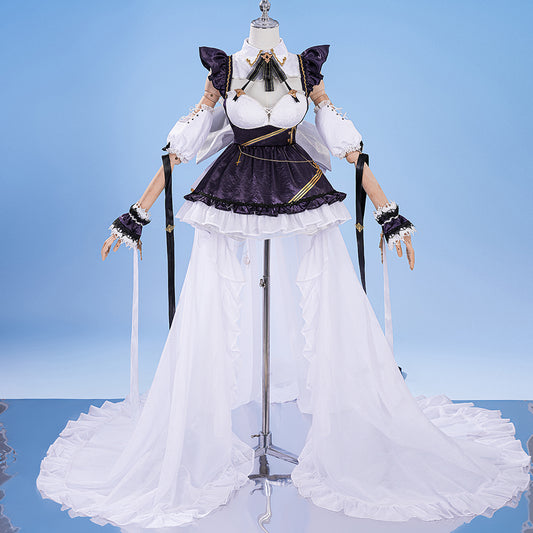 【Nekocos】Game AzurLane Cosplay HMS Cheshire Cosplay Costume | In Stock