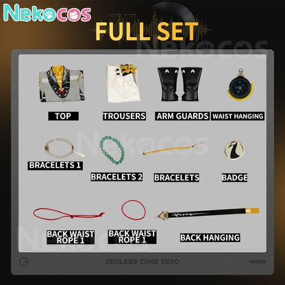 【Nekocos】Game Zenless Zone Zero Cosplay Wise Cosplay Costume Premium Edition | Pre-Sale