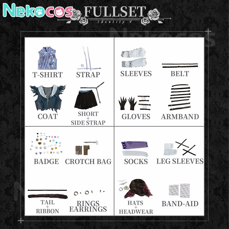 【Nekocos】Game Identity V Cosplay Lanternist Cosplay Costume Premium Edition