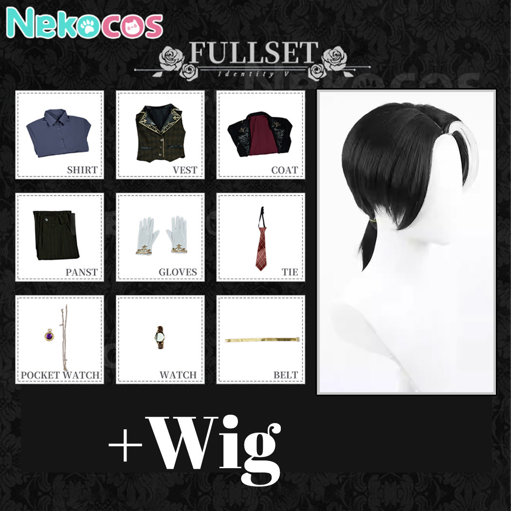 【Nekocos】Game Identity V Cosplay Aesop Carl Trickster Cosplay Costume Premium Edition | Custom-Tailor
