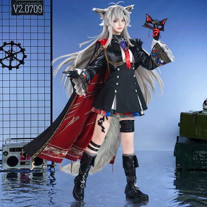 ゲームアークナイツ コスプレ ラップランド・ザ・デカデンツァ コスプレコスチューム プレミアムエディション