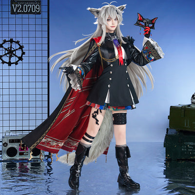 ゲームアークナイツ コスプレ ラップランド・ザ・デカデンツァ コスプレコスチューム プレミアムエディション