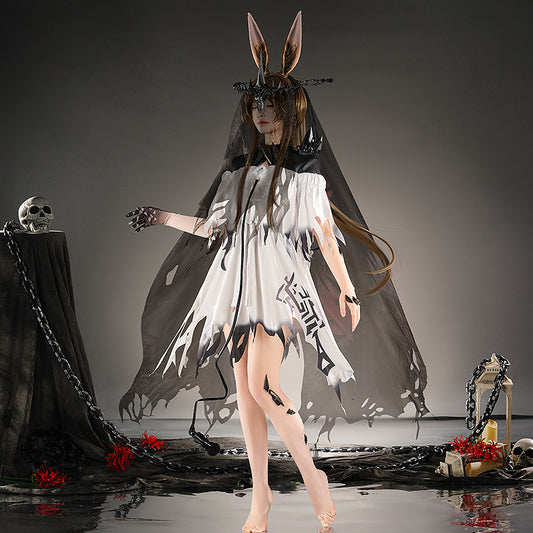 【Nekocos】Game Arknights Cosplay Amiya Cosplay Costume Premium Edition | In Stock