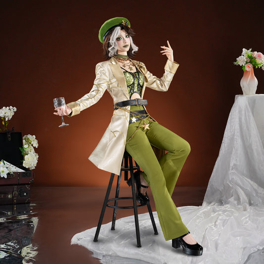 【Nekocos】Game Identity V Cosplay Barmaid Demi Bourbon Proofreader Cosplay Costume Premium Edition | In Stock
