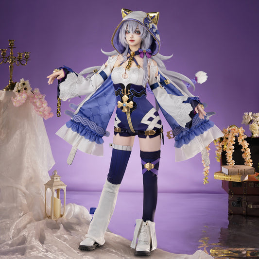 【Nekocos】Game Honkai Impact 3rd Cosplay Theresa Apocalypse Costume Premium Edition | In Stock