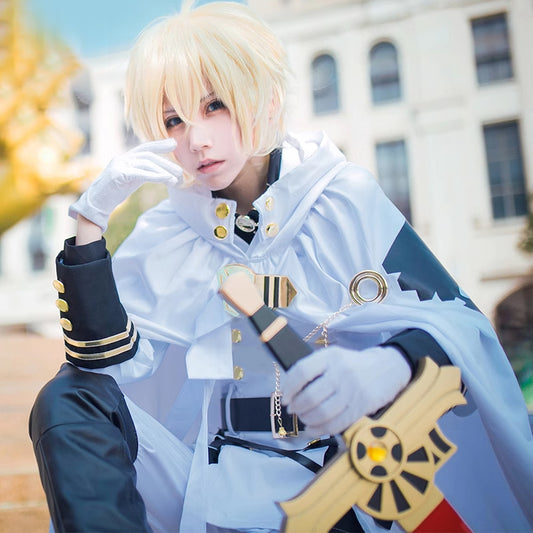 【Nekocos】Anime Seraph Of The End/Owari no Seraph Cosplay Mikaela Hyakuya Costume Halloween | In Stock
