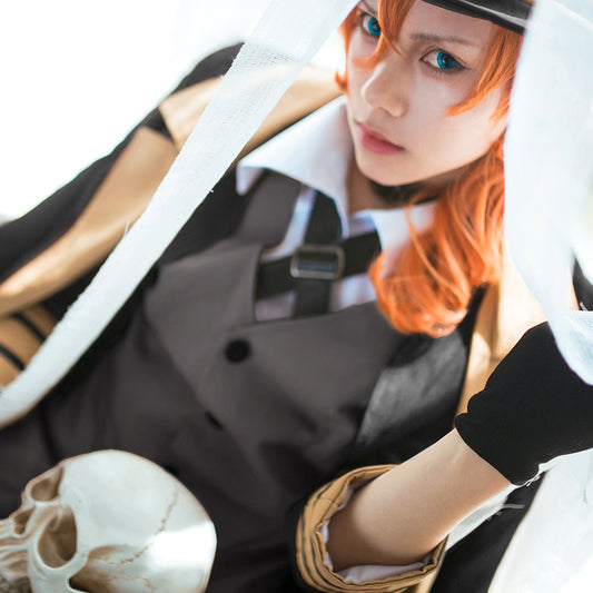 【Nekocos】Anime Bungo Stray Dogs Cosplay Yinweilai Cosplay Male Costume | In Stock