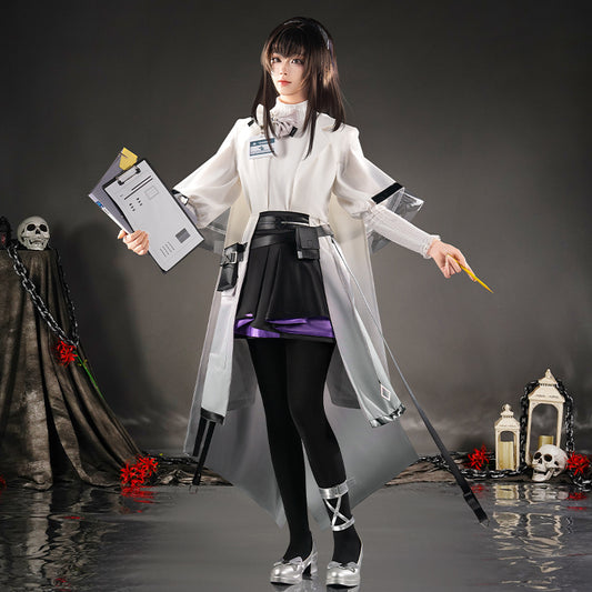 【Nekocos】Game Arknights Cosplay Priestess Cosplay Costume Premium Edition | In Stock