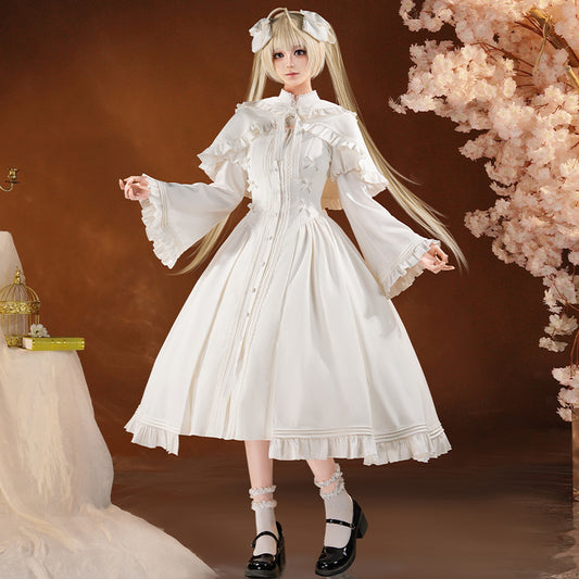 【Nekocos】Anime Yosuga no Sora Cosplay Kasugano Sora Costume | Pre-Sale
