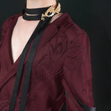 【Nekocos】Game Love and Deepspace Cosplay Passionate Flames: Sleepless Cosplay Costume Premium Edition | In Stock