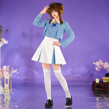 【Nekocos】Anime Cardcaptor Sakura Cosplay Kinomoto Sakura Dating Cosplay Costume Premium Edition | In Stock