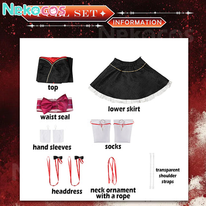 【Nekocos】Anime Unbreakable Machine-Doll Cosplay Yeye Cosplay Costume | Pre-Sale