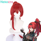 【Nekocos】Game Wuthering Waves Cosplay Yinlin Ponytail Cosplay Wig | In Stock