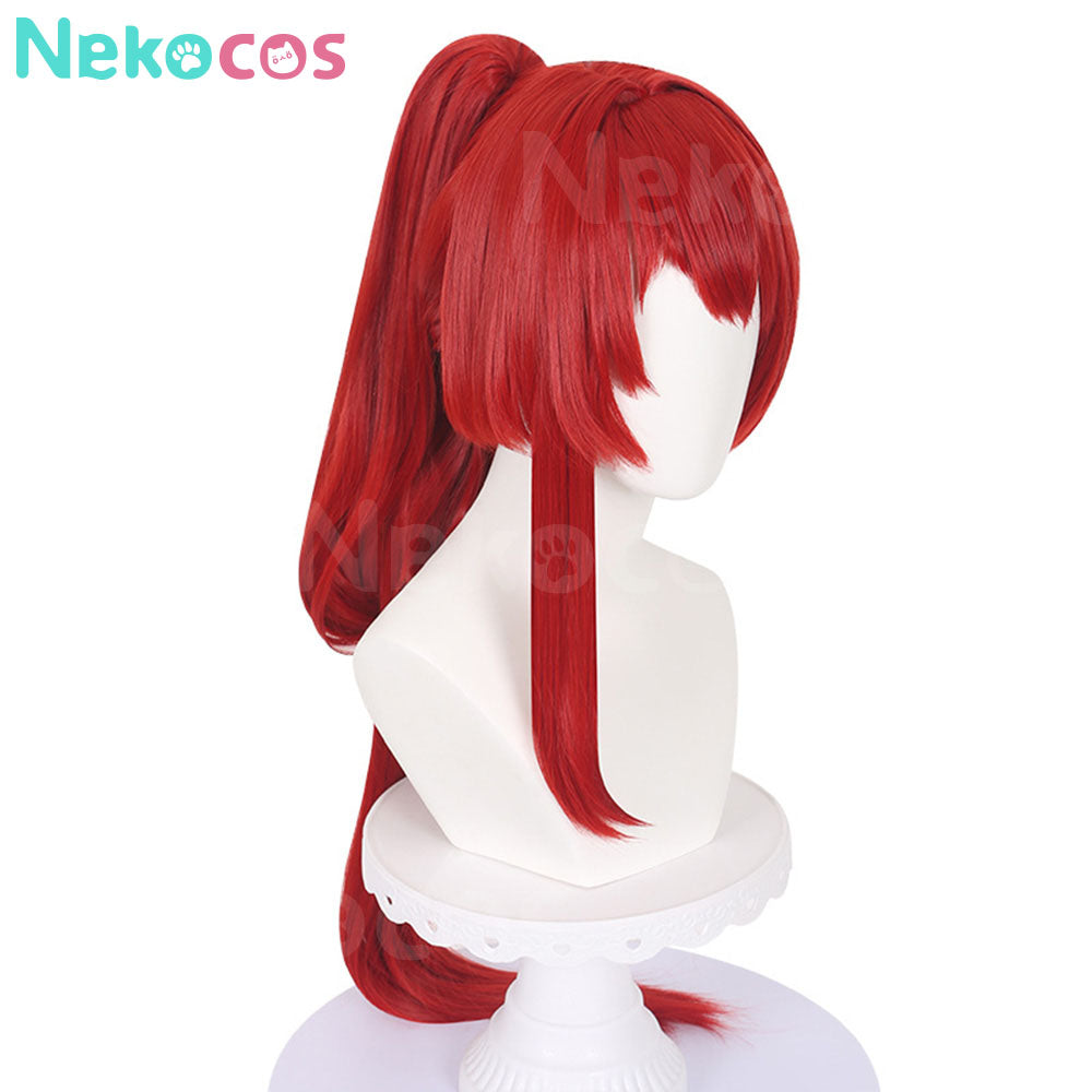 【Nekocos】Game Wuthering Waves Cosplay Yinlin Ponytail Cosplay Wig | In Stock