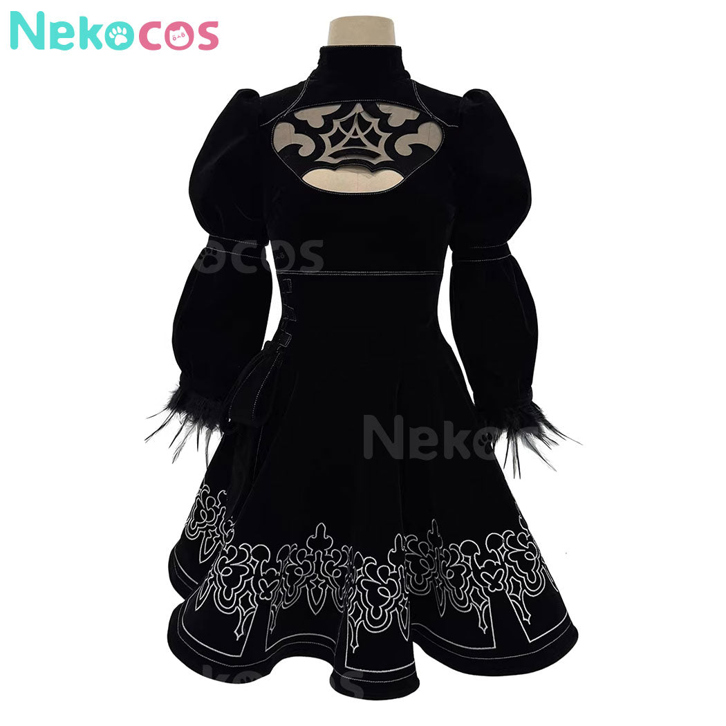 【Nekocos】Game NieR:Automata Cosplay YoRHa No. 2 Type B Cosplay Costume | Custom-Tailor
