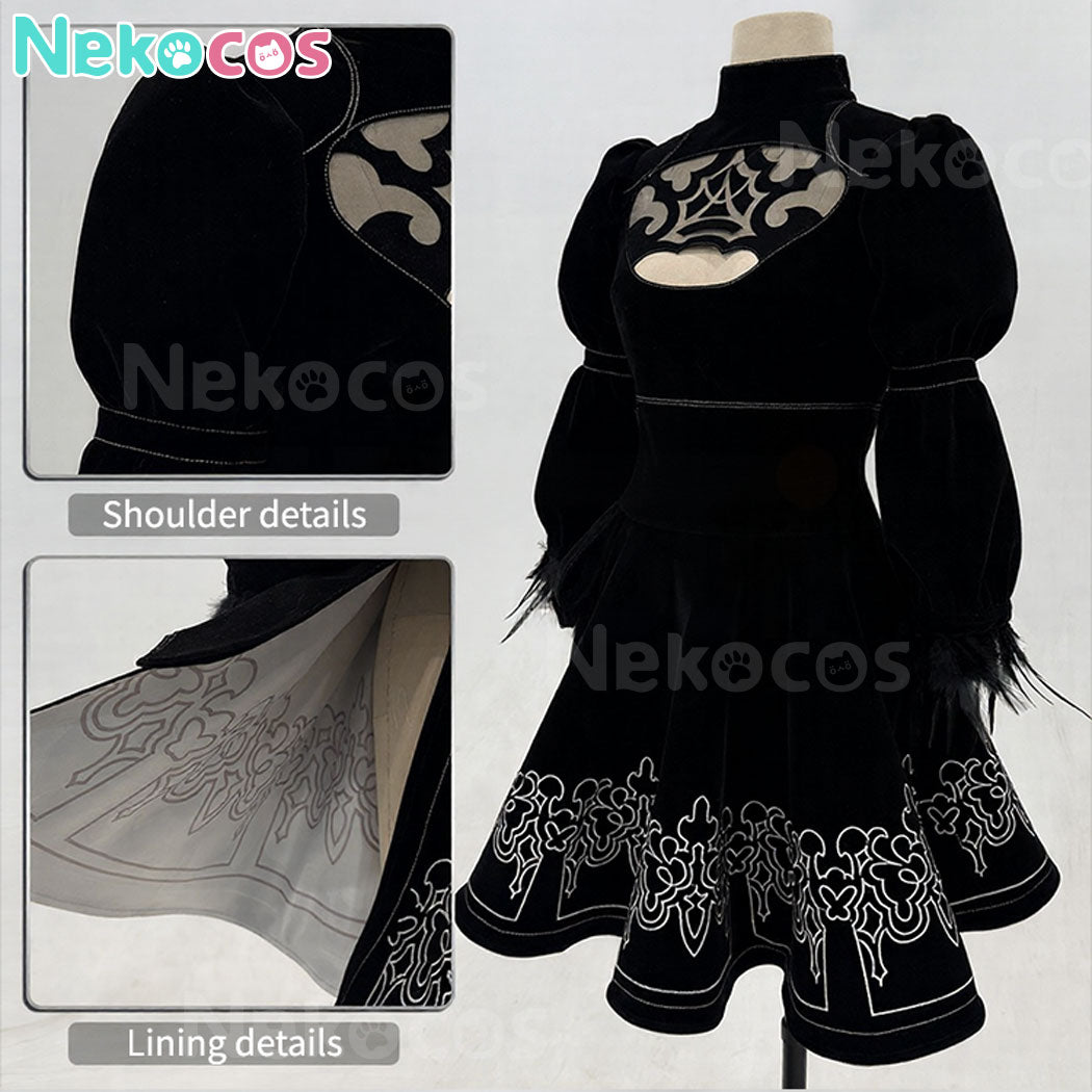 【Nekocos】Game NieR:Automata Cosplay YoRHa No. 2 Type B Cosplay Costume | Custom-Tailor