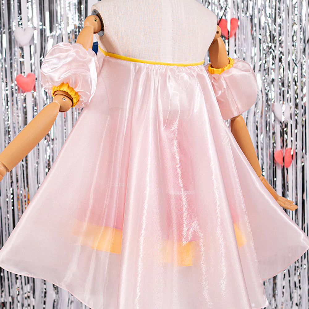 【Nekocos】Anime Hime Chen! Otogi Chikku Idol Lilpri Cosplay Yukimori Ringo Cosplay Costume | In Stock