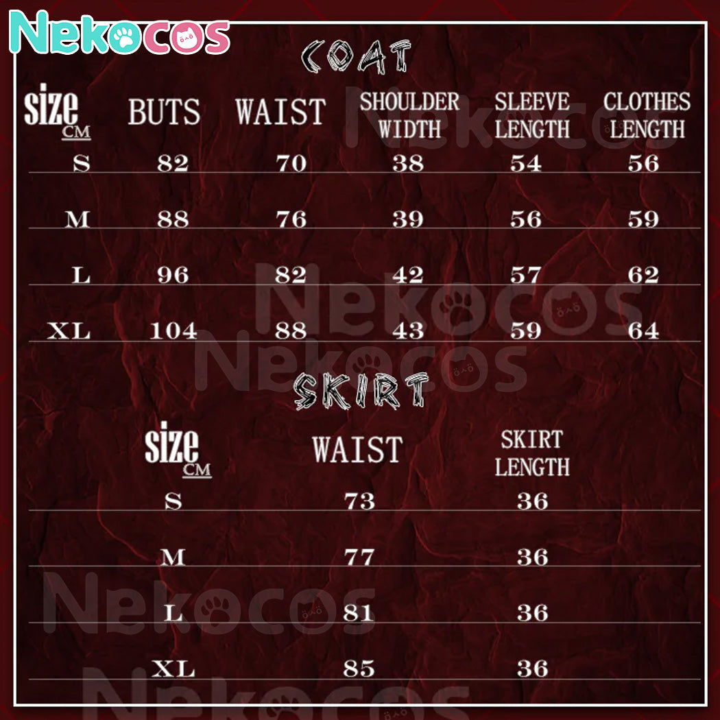 【Nekocos】Anime Kakegurui Cosplay Costume Yumeko Jabami School Uniform Women Costume | In Stock