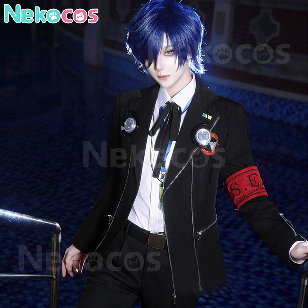 【Nekocos】Game Persona Cosplay Makoto Yuki Battle Suit Cosplay Costume | In Stock
