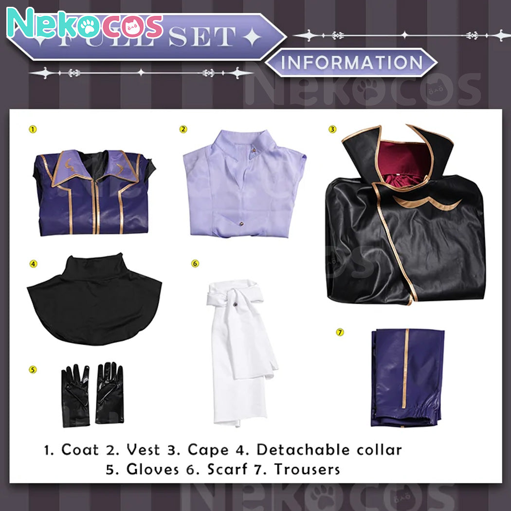 【Nekocos】Anime Code Geass Cosplay ZERO Cosplay Costume | Custom-Tailor