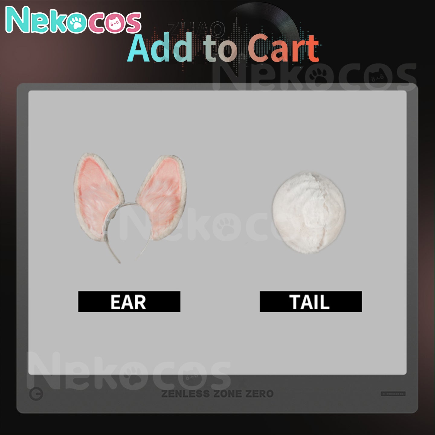 【Nekocos】Game Zenless Zone Zero Cosplay Zhao Cosplay Costume Premium Edition | Custom-Tailor