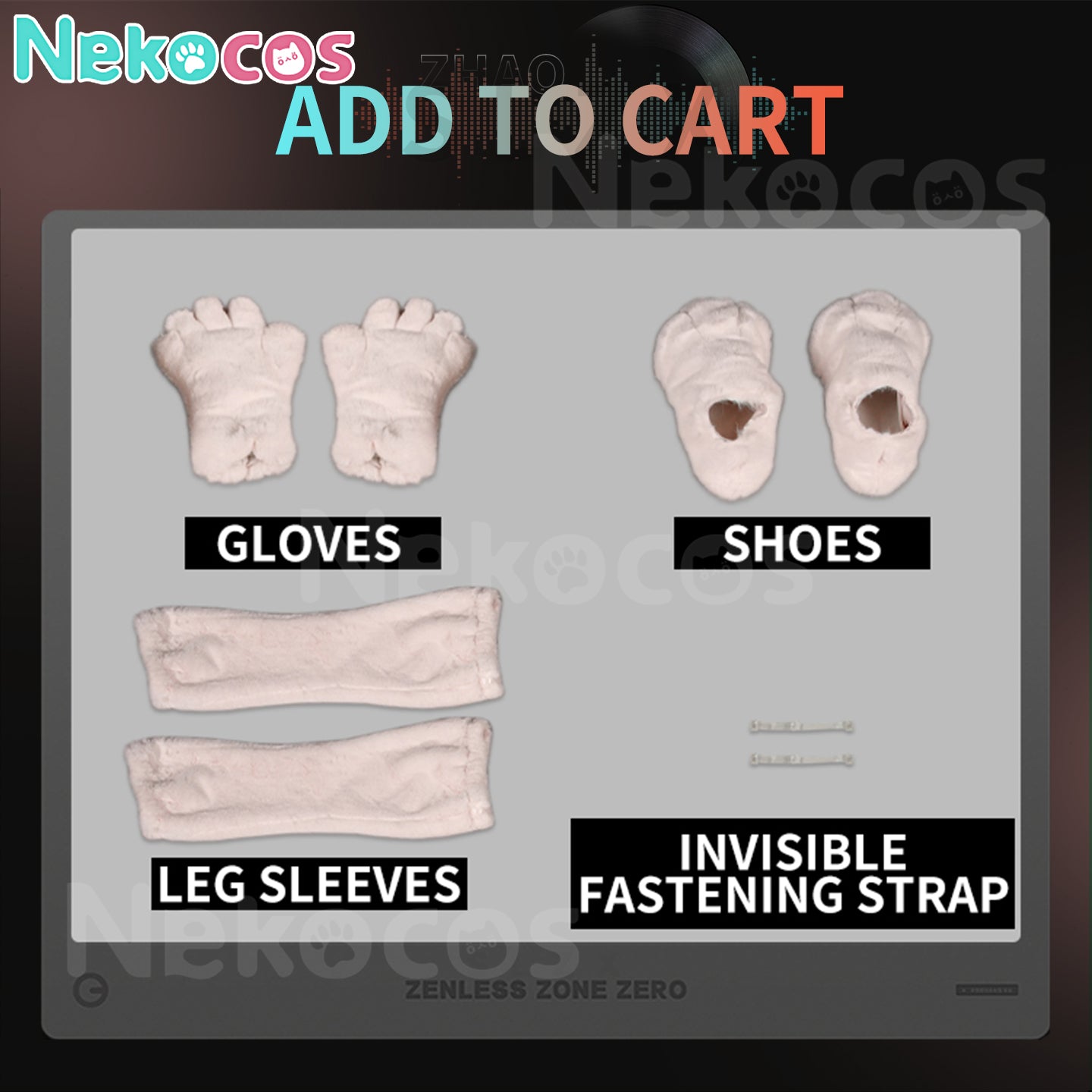 【Nekocos】Game Zenless Zone Zero Cosplay Zhao Cosplay Costume Premium Edition | Custom-Tailor