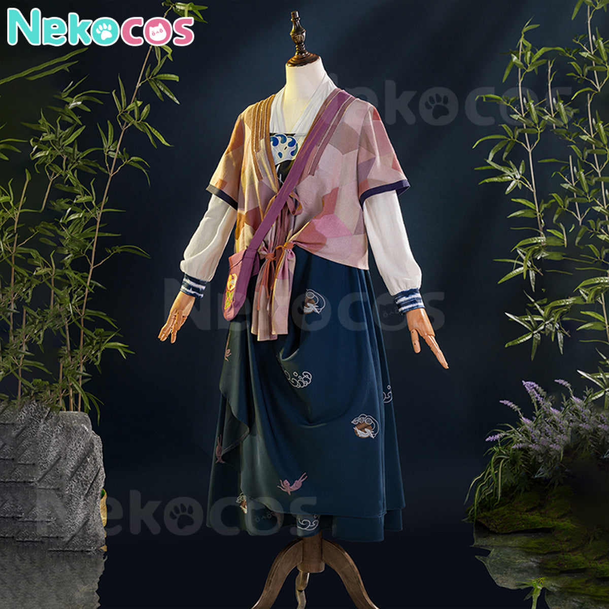 【Nekocos】Game Where Winds Meet Cosplay Zhou Hongxian Cosplay Costume | Custom-Tailor