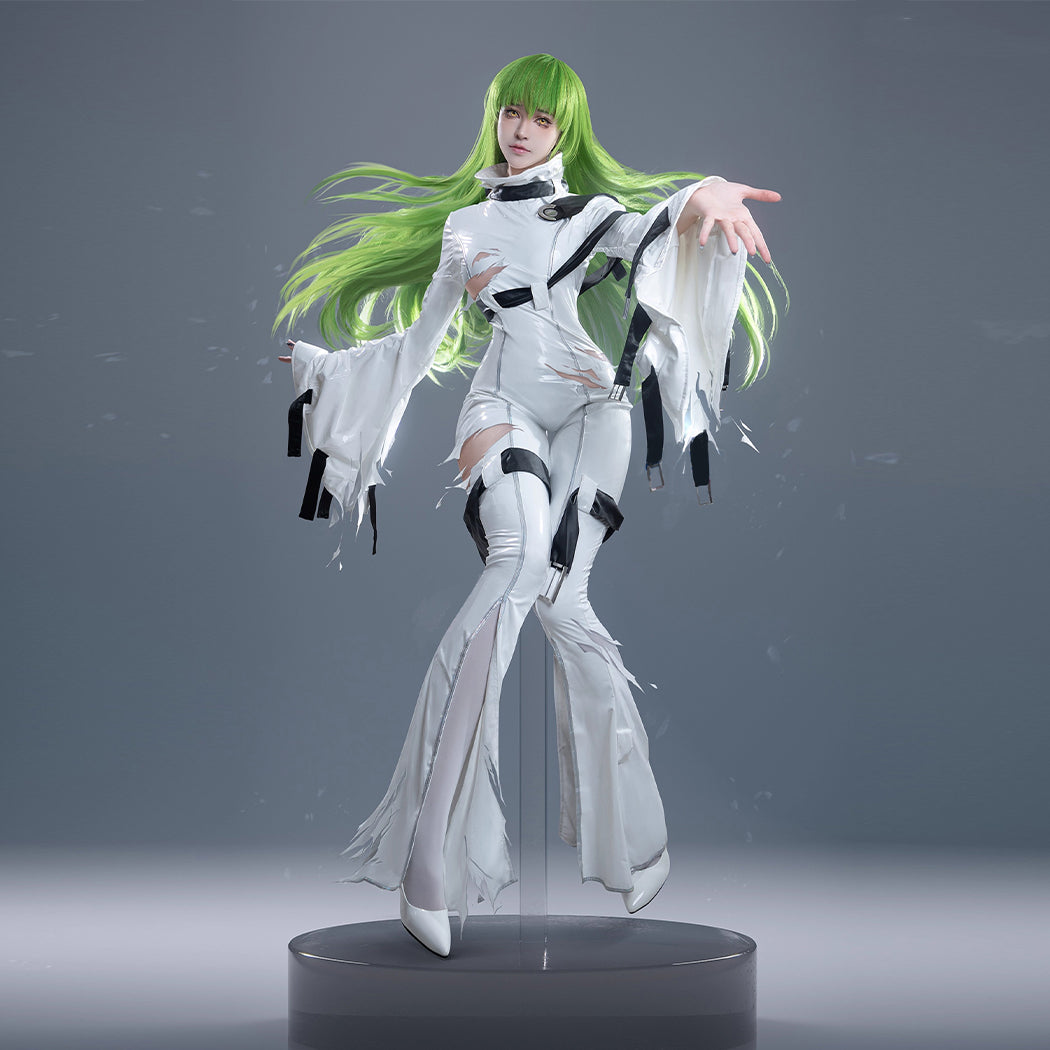【Nekocos】Anime Code Geass Cosplay C.C. Cosplay Costume | Custom-Tailor
