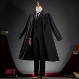 【Nekocos】Anime Bungo Stray Dogs Cosplay Dazai Osamu Cosplay Black Male Costume | Custom-Tailor