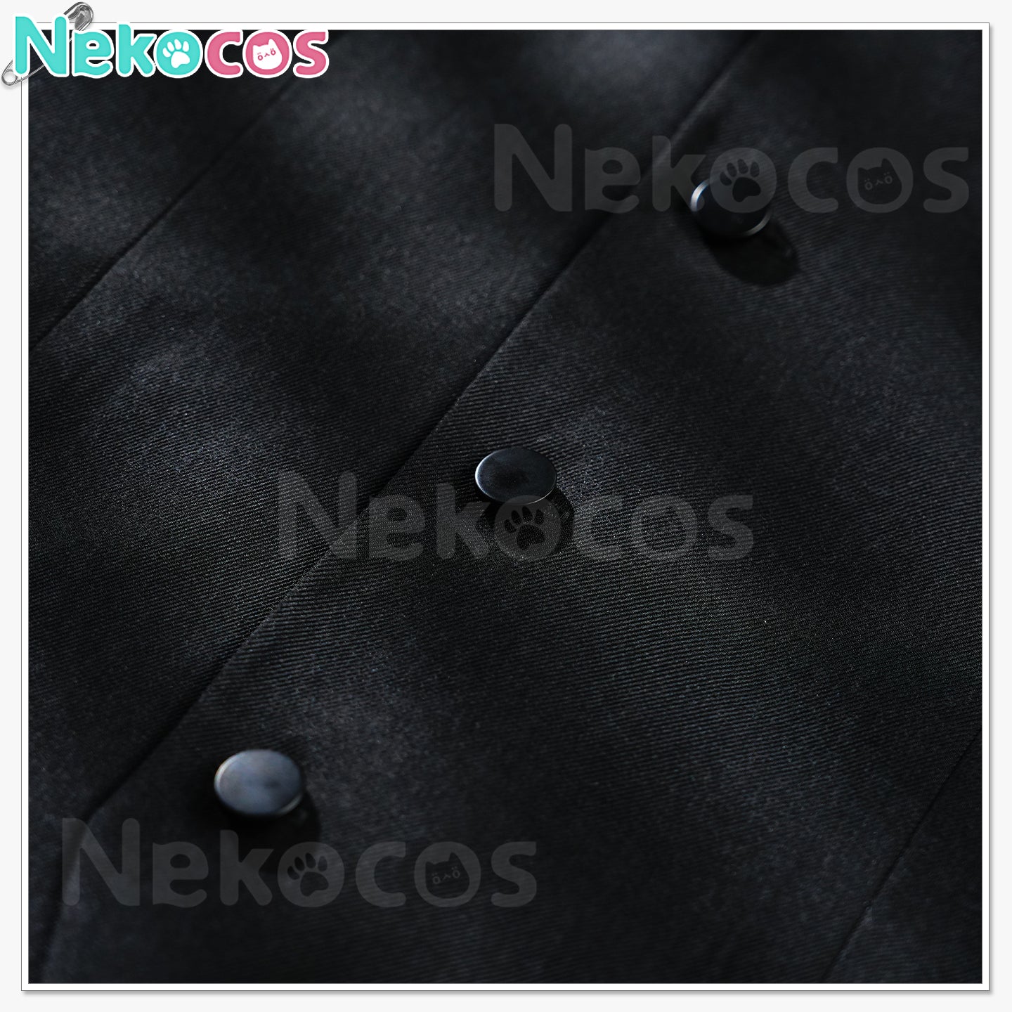【Nekocos】Anime Bungo Stray Dogs Cosplay Dazai Osamu Cosplay Black Male Costume | Custom-Tailor