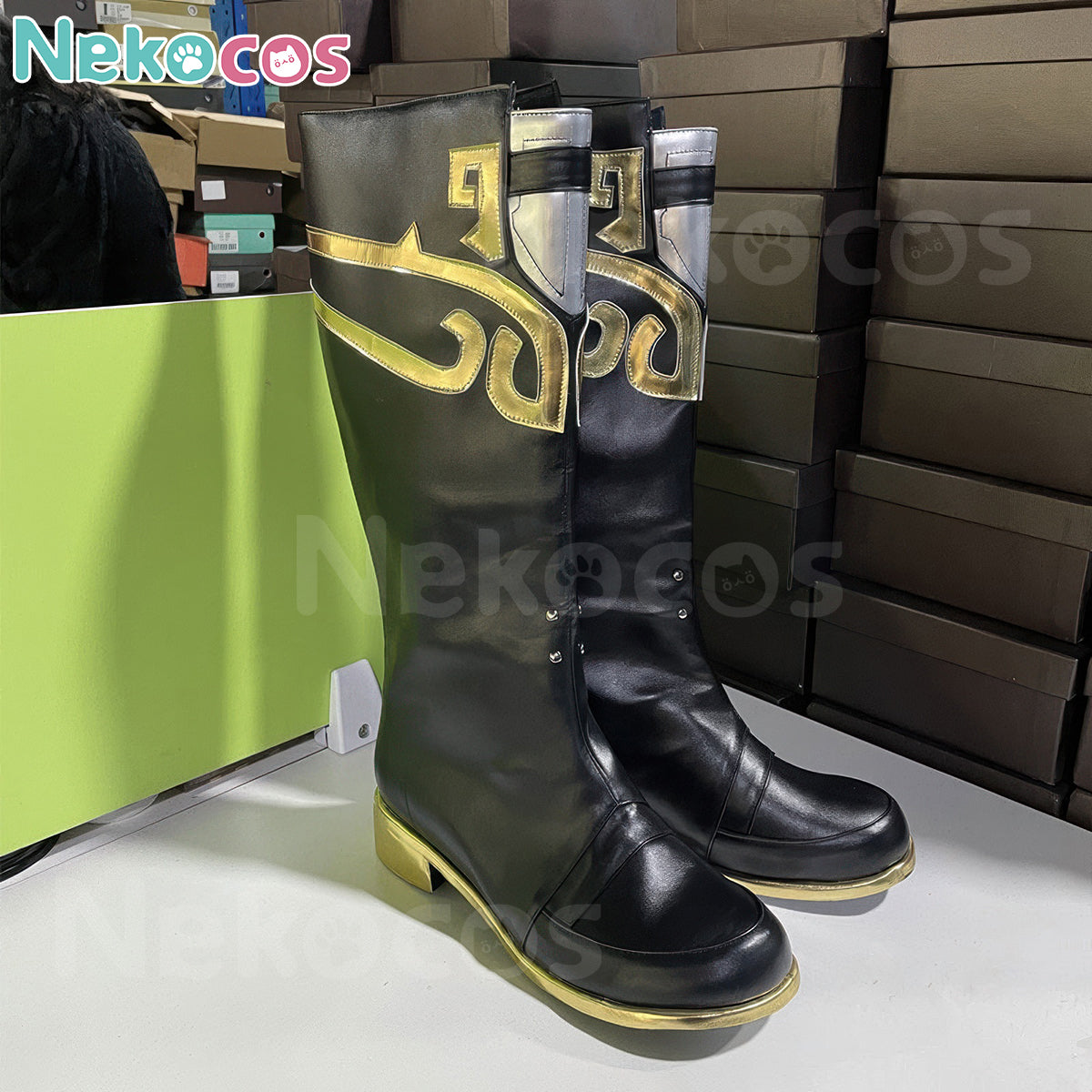 Honkai Star Rail Jing Yuan Cosplay Shoes