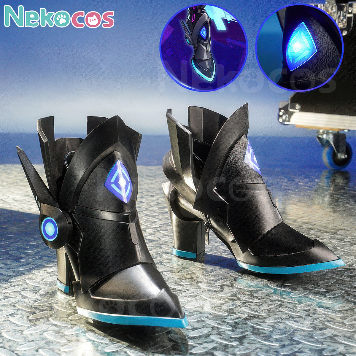 Genshin Impact Cosplay Shoes - Silver Wolf EditionGame,Honkai: Star Rail,Shoes