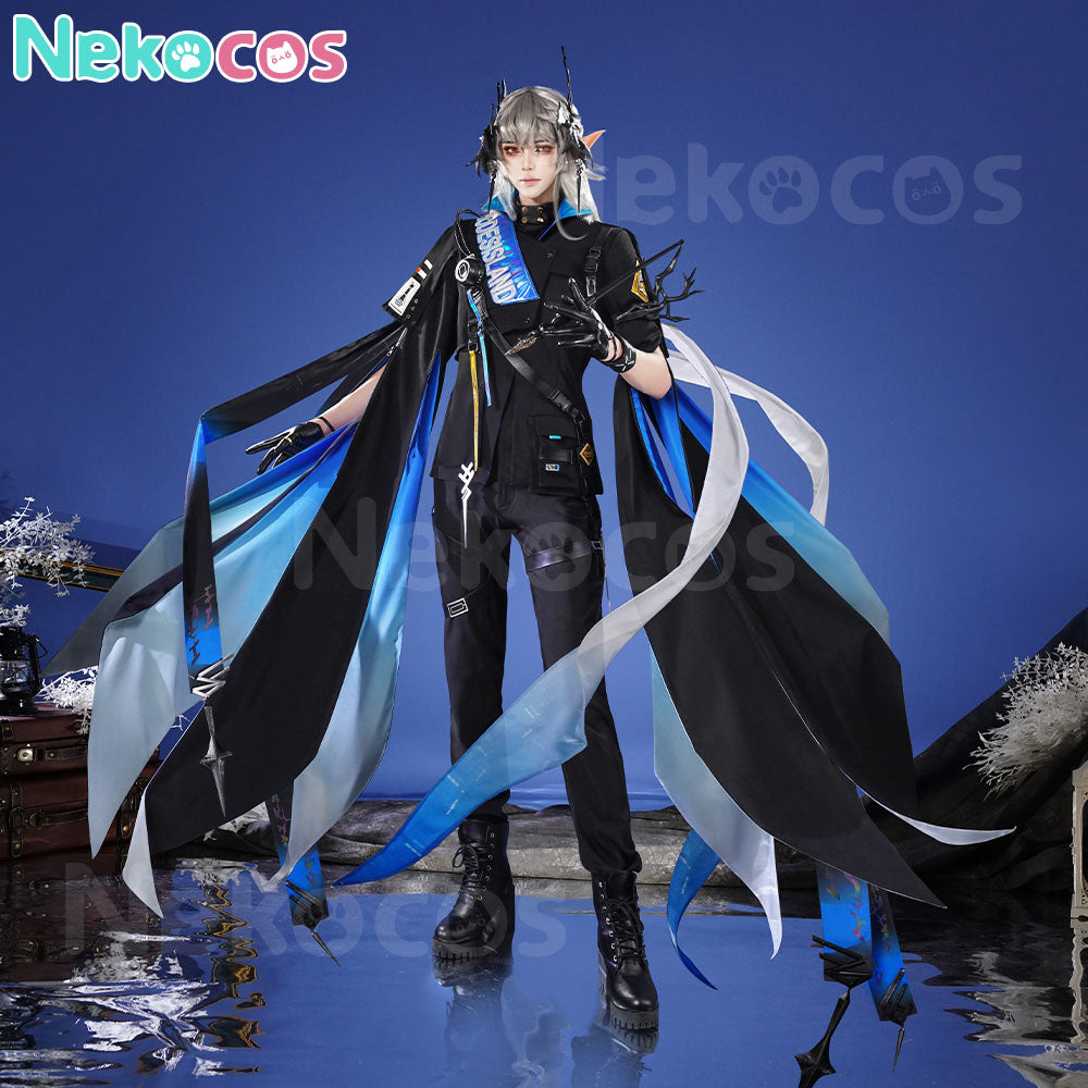 【Nekocos】Game Arknights Cosplay Logos Cosplay Costume Premium Edition | In Stock