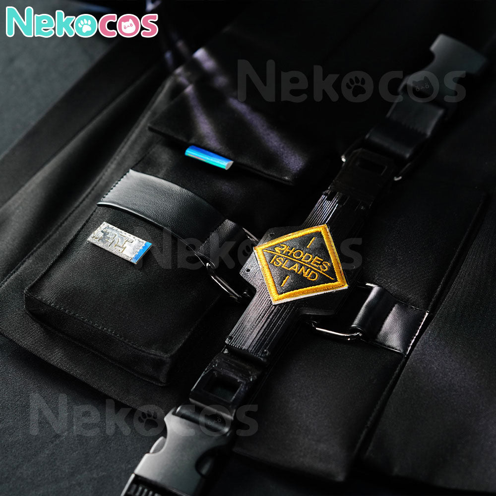 【Nekocos】Game Arknights Cosplay Logos Cosplay Costume Premium Edition | In Stock
