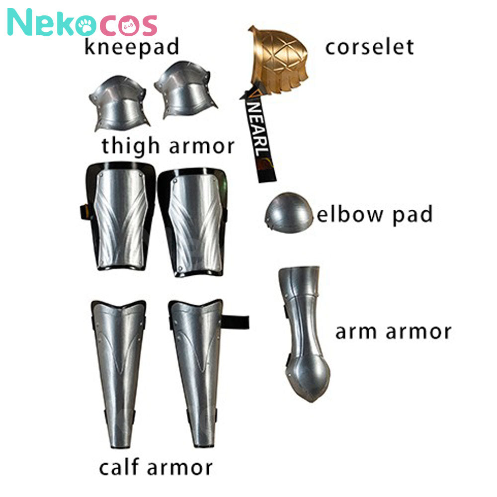 【Nekocos】Game Arknights Cosplay Nearl the Radiant Knight Cosplay Costume Premium Edition | Pre-Sale